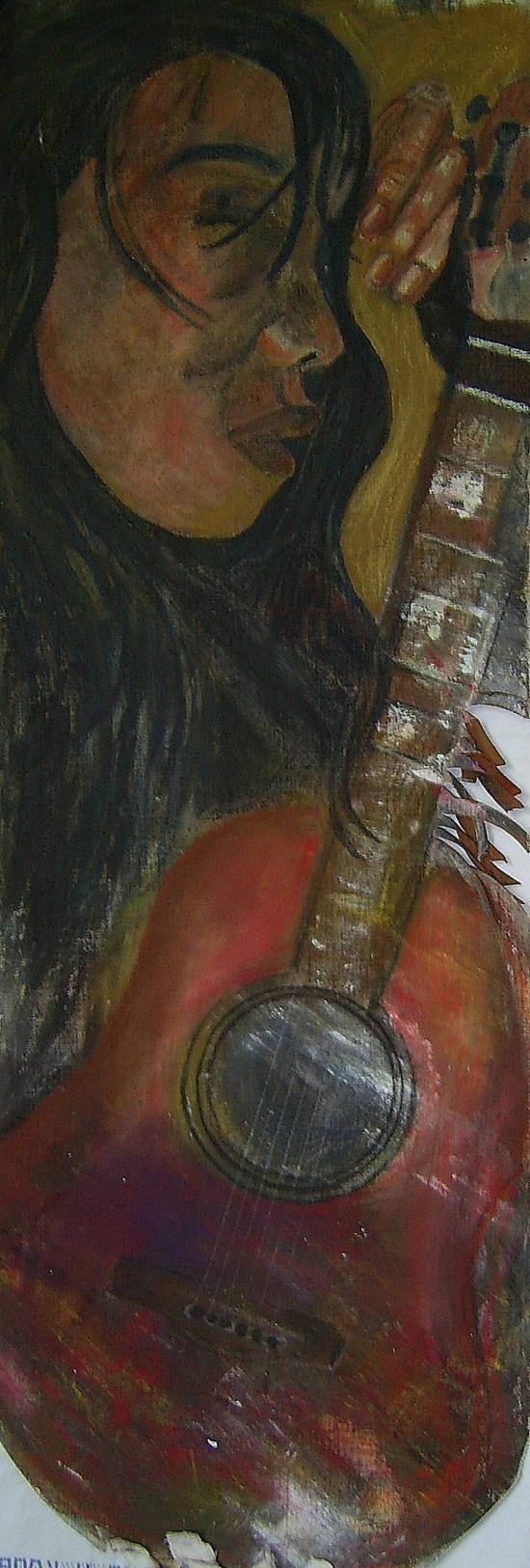 La femme et sa guitare