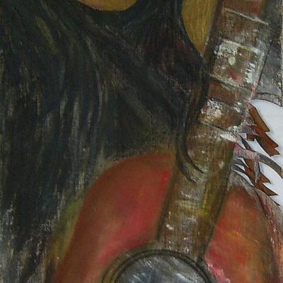 La femme et sa guitare